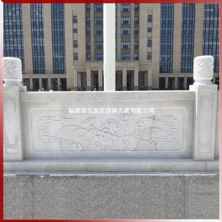 石雕升旗臺欄桿圖片