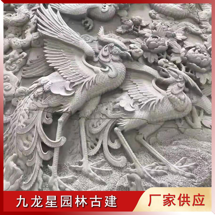 1629366393966884.jpg 石雕浮雕龍鳳呈祥圖片